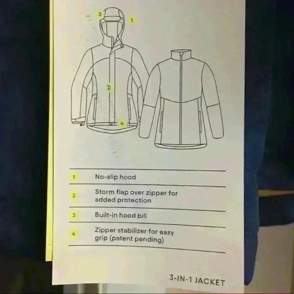 All in Motion Boys 3 in 1 Jacket Warmest Winter Snow Skiing - Picture 4 of 9